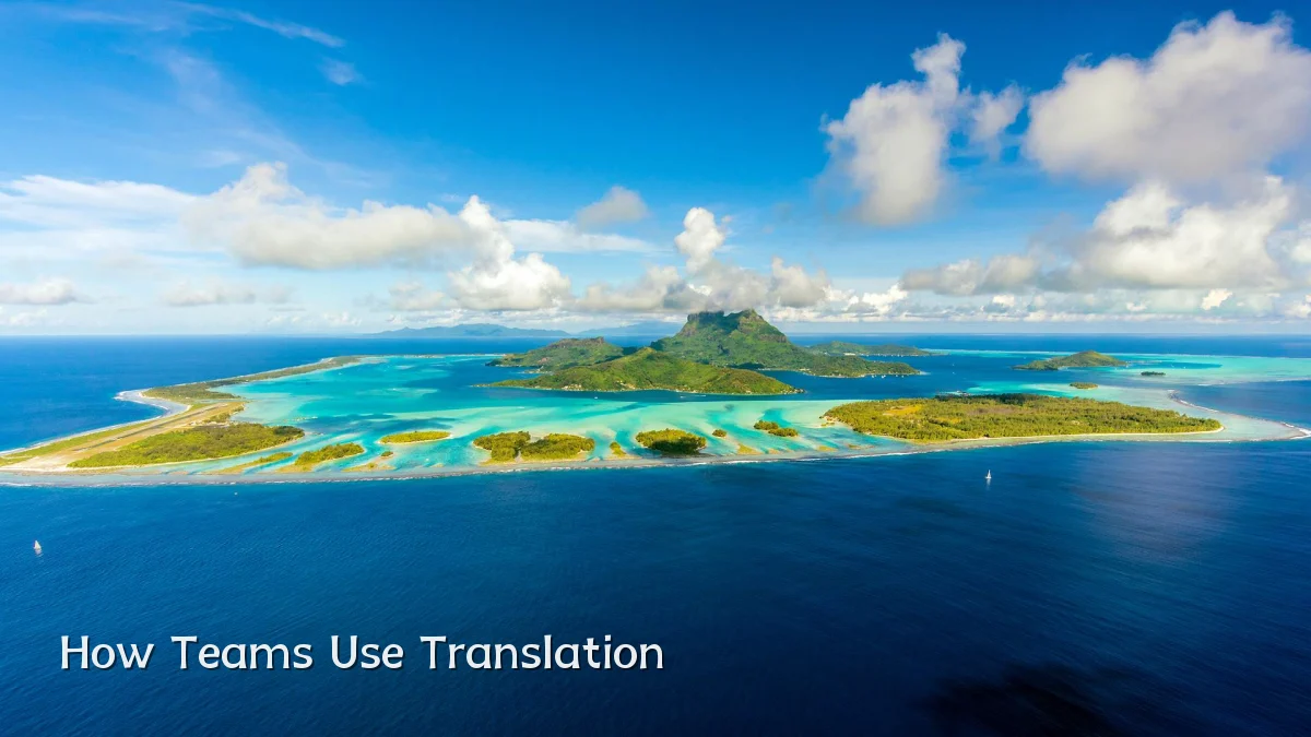 How Teams Use Translation