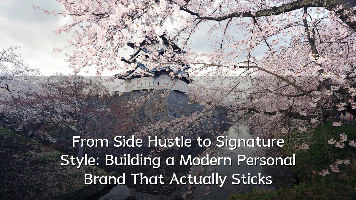From Side Hustle to Signature Style: Building a Modern Personal Brand That Actually Sticks