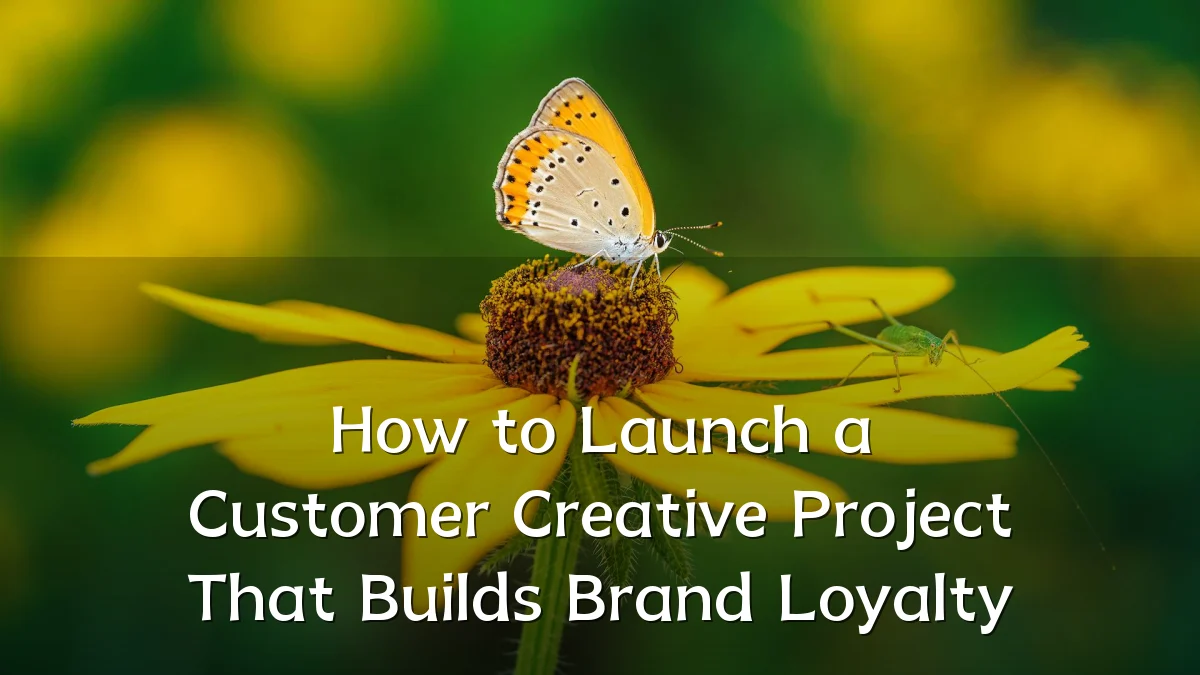 How to Launch a Customer Creative Project That Builds Brand Loyalty