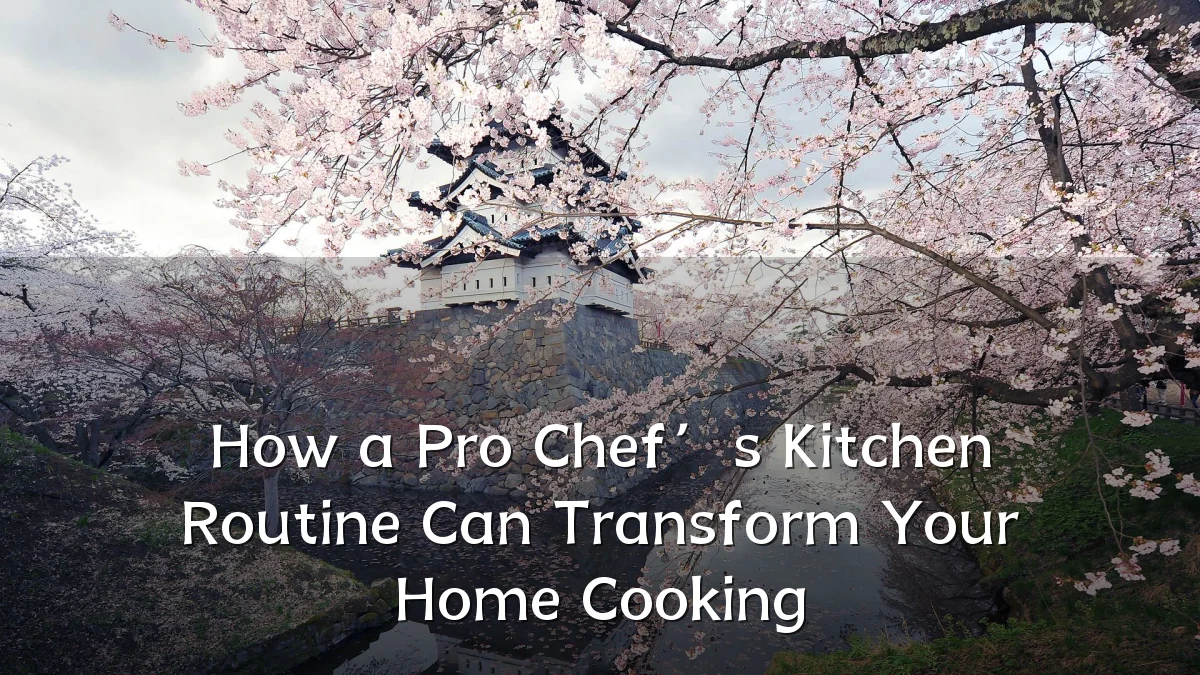 How a Pro Chef’s Kitchen Routine Can Transform Your Home Cooking