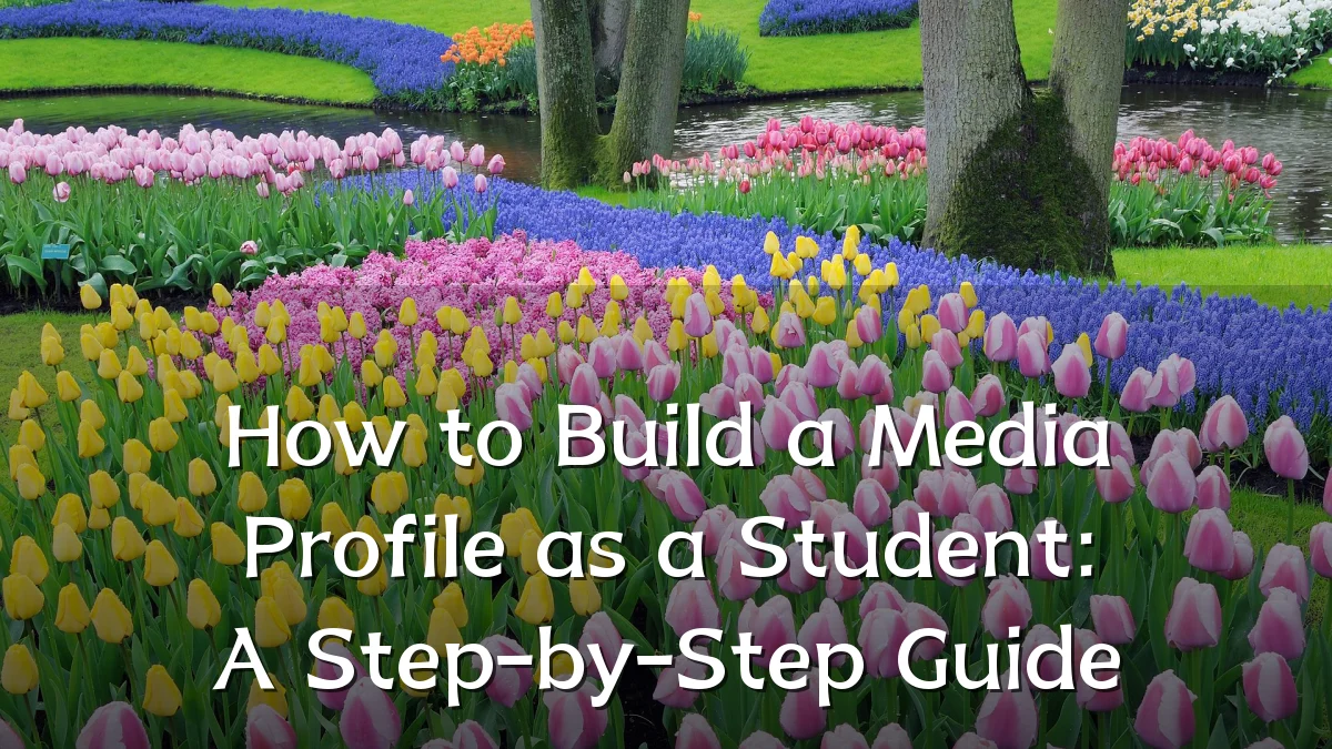 How to Build a Media Profile as a Student: A Step-by-Step Guide