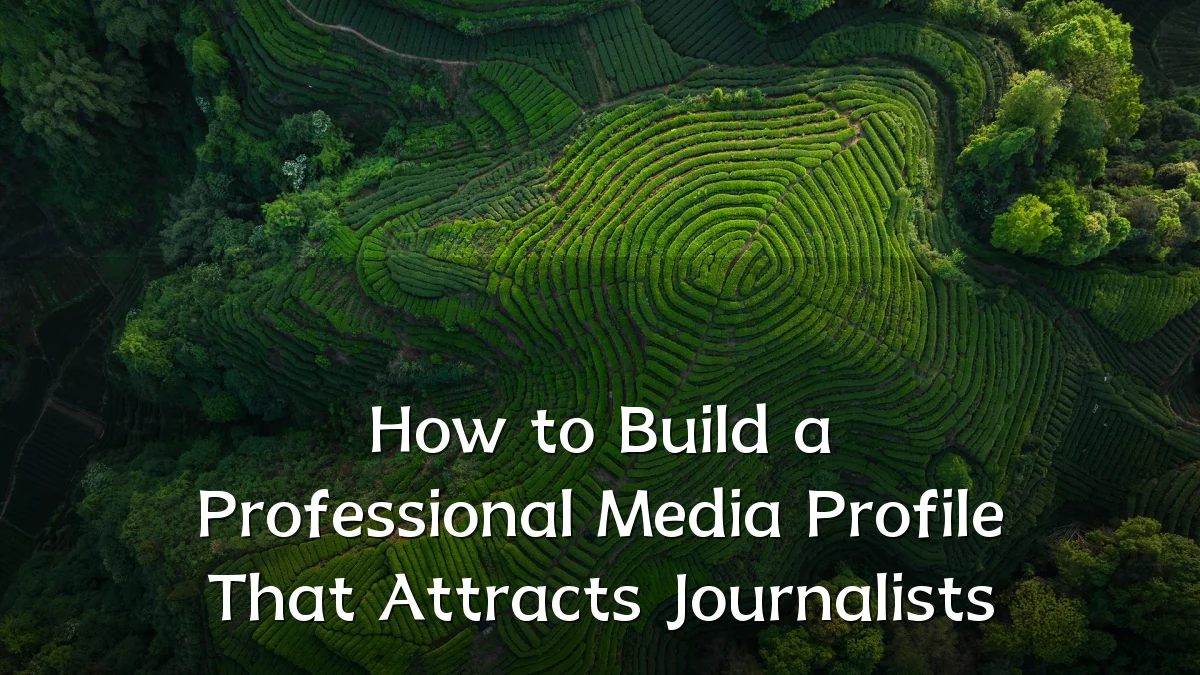 How to Build a Professional Media Profile That Attracts Journalists