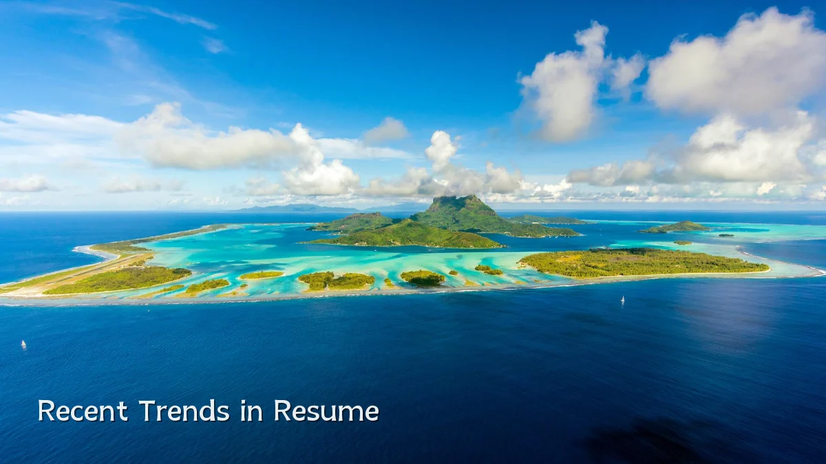 Recent Trends in Resume