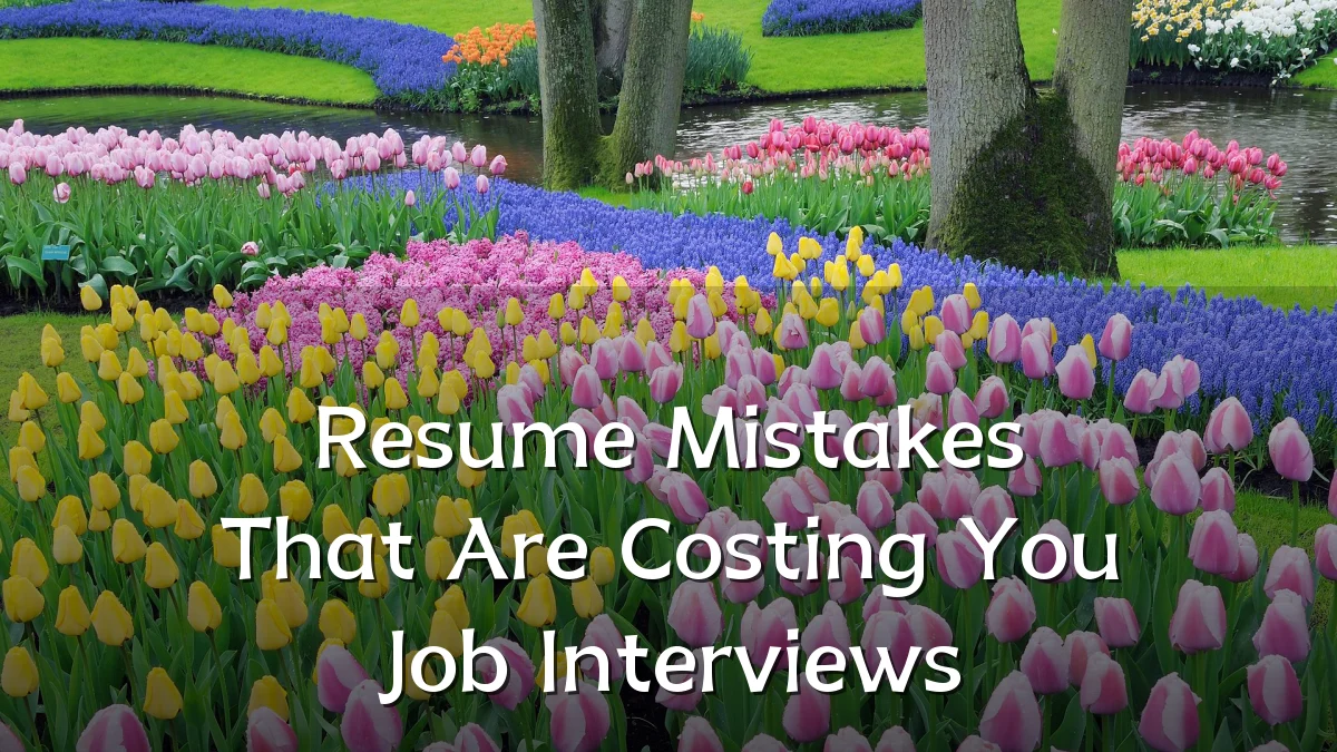 Resume Mistakes That Are Costing You Job Interviews